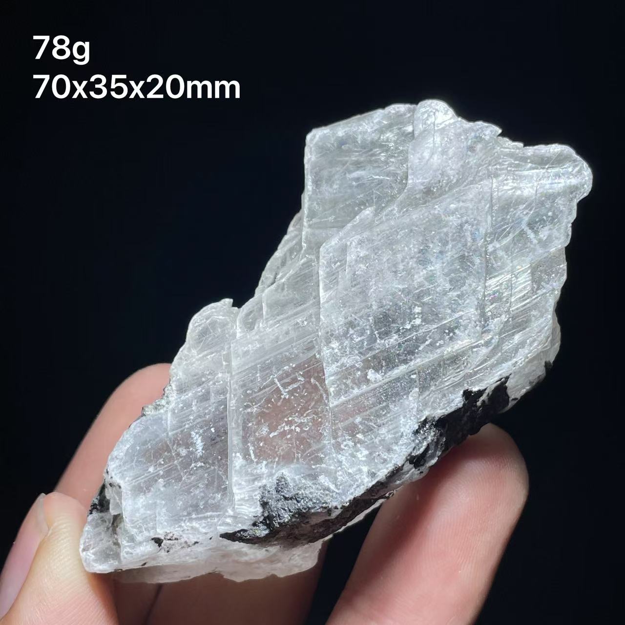 Home Decor Zambia - Spesimen mineral selenit kuning berpendar 100%