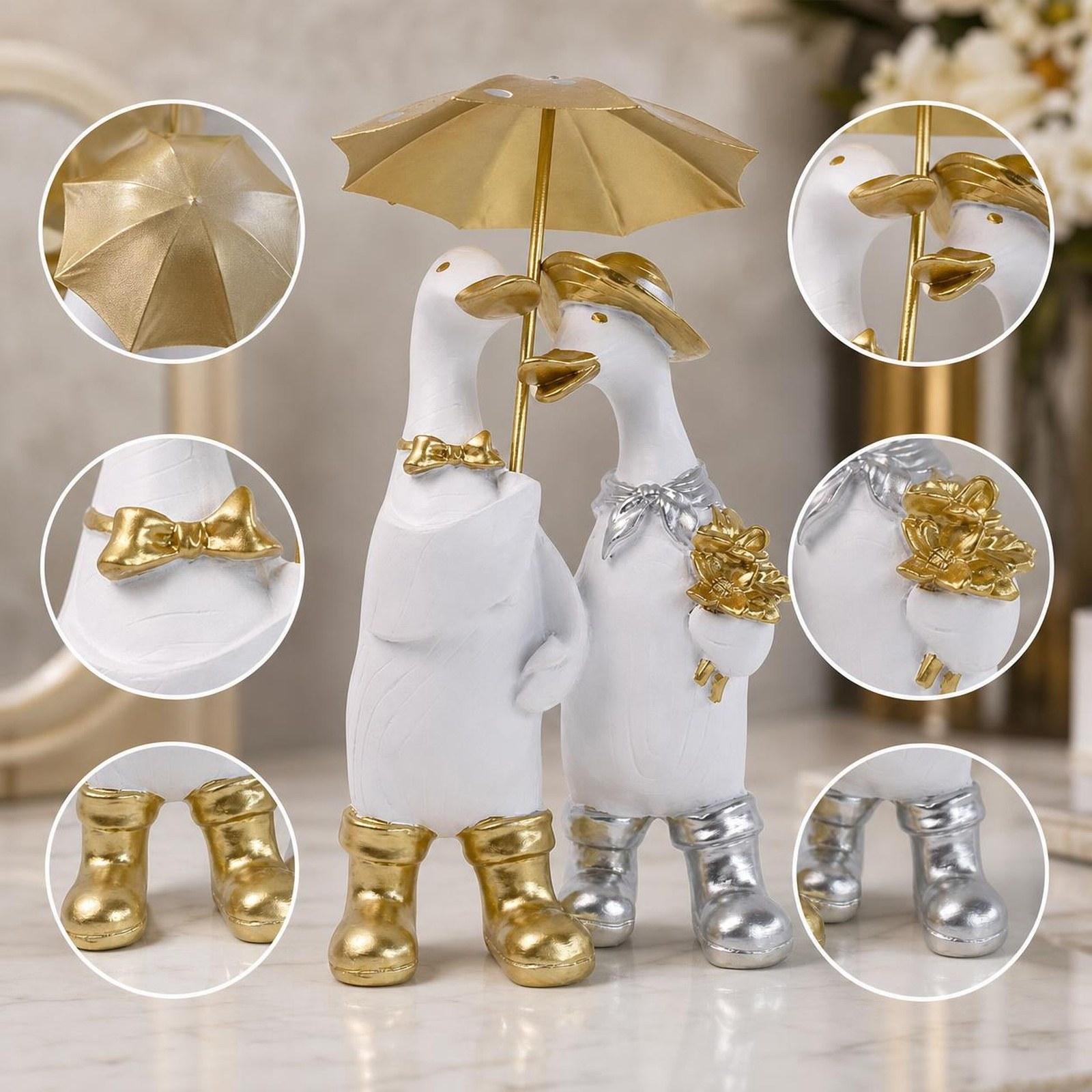 Home Decor Duck - Patung Bebek Seperti Asli Ornamen Hewan