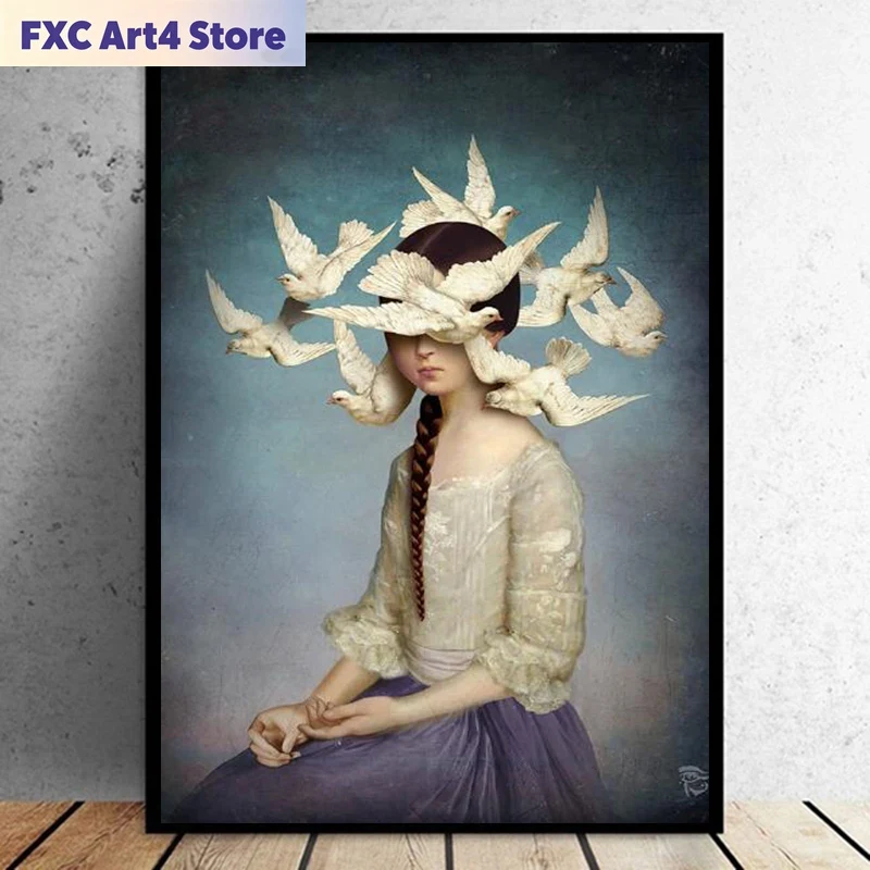 Home Decor Niche - Lukisan Gambar Modern Nordic Tanpa Bingkai