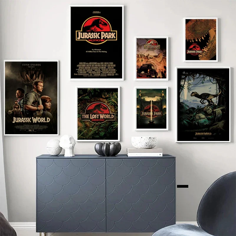Abstract Oil Painting - Poster Film Poster Vintage dan Cetakan