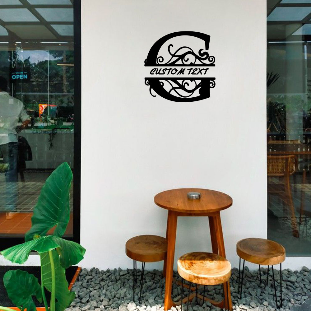 Home Decor Sticker - 1 Buah Aksesori Dekorasi Rumah Nama