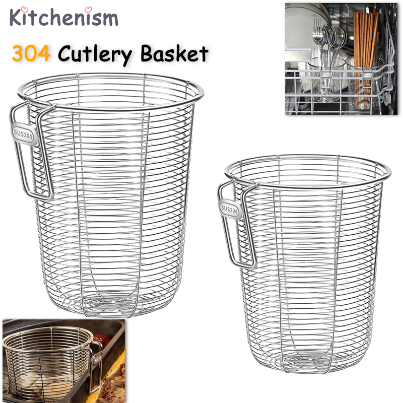 Woven Wall Basket - Penyangga Sumpit Dapur Kitchenism 304, Organizer