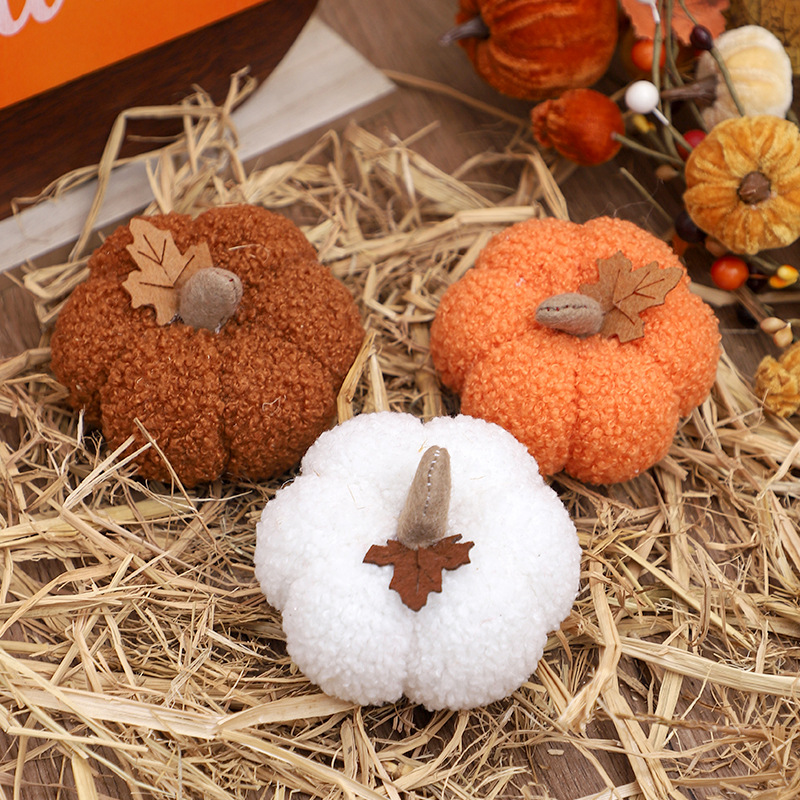 Home Decor Gift - Boneka Labu Lembut Dekorasi Halloween Aksen