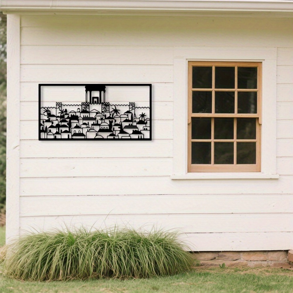 Home Decor Statue - CIFBUY Seni Dinding Logam Patung Mural
