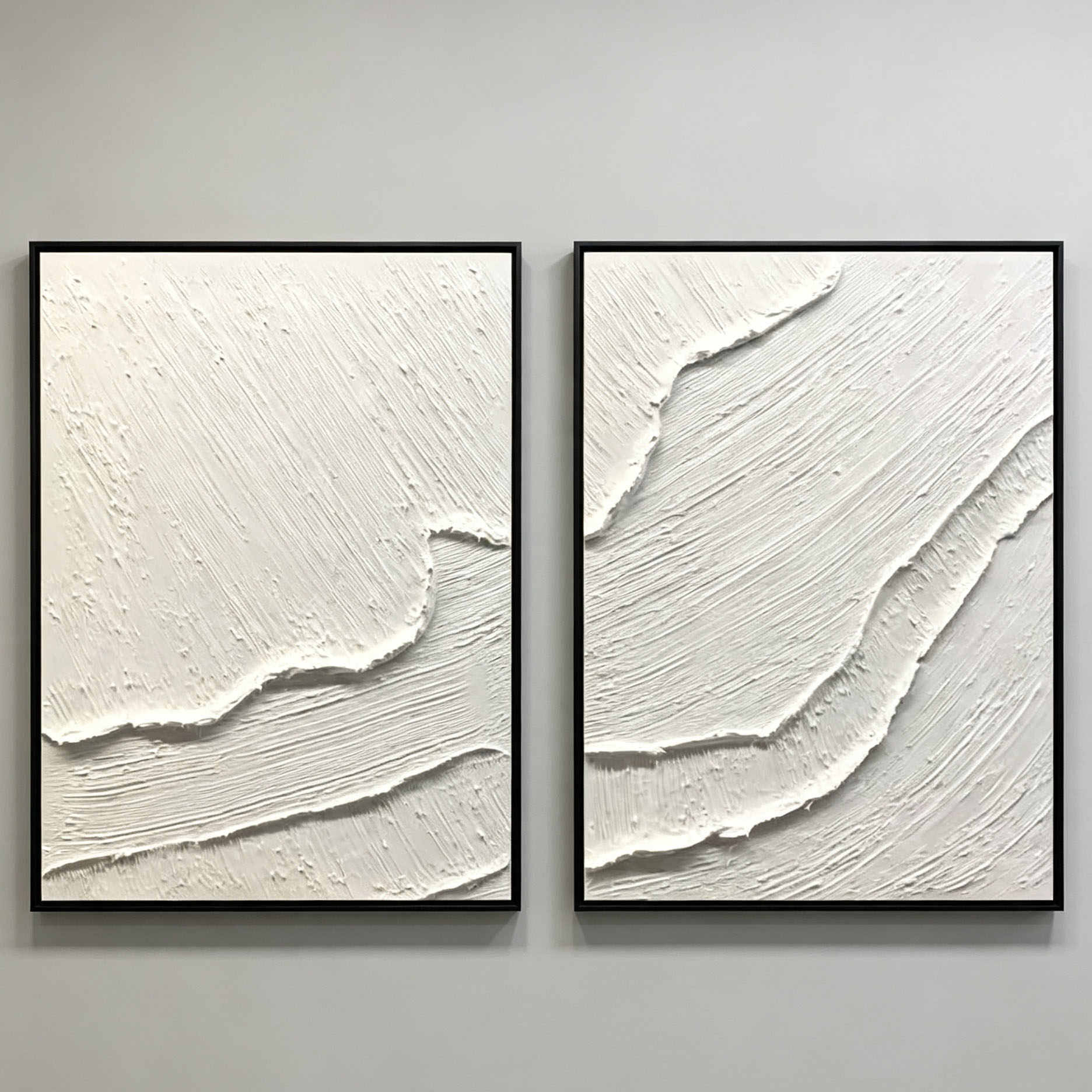 Lukisan Minyak Abstrak Tekstur - Abstract Oil Painting ulasan dan harga