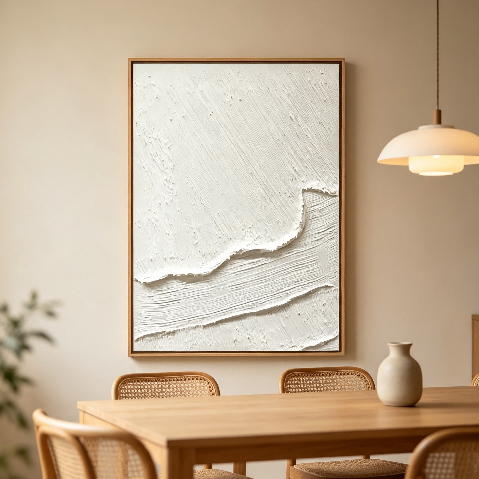 Lukisan Minyak Abstrak Tekstur - Abstract Oil Painting ulasan dan harga