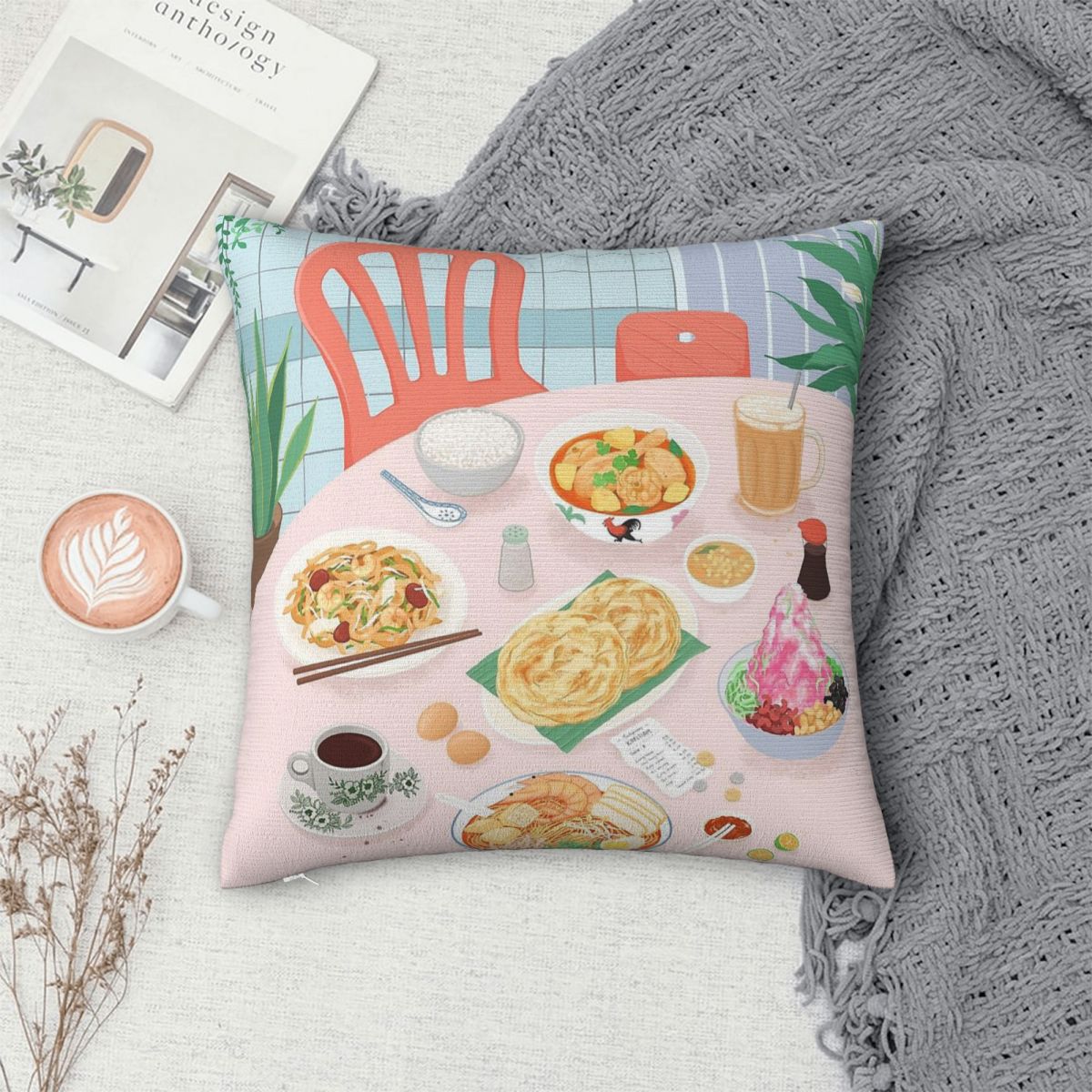 Kopitiam Food Malaysia Sarung  - Home Decor Malaysia ulasan dan harga