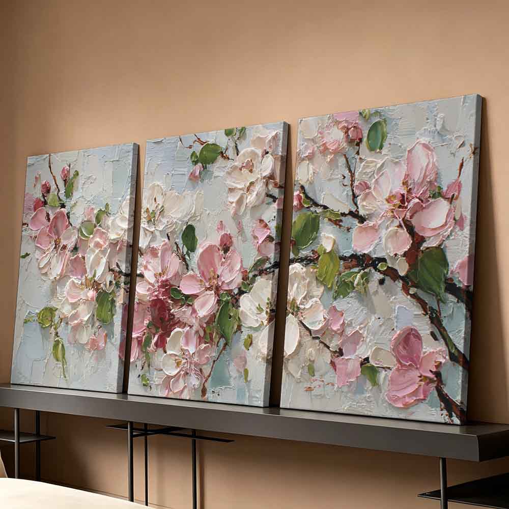 [2D Flat] 3pcs 11.81*15.74in/3 - Abstract Oil Painting ulasan dan harga
