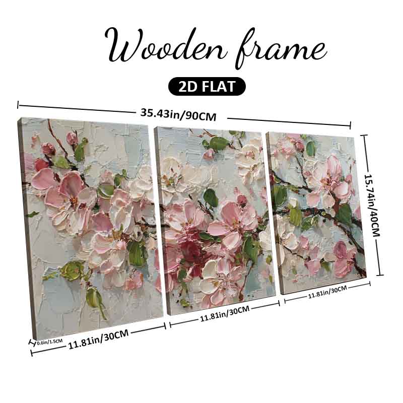 [2D Flat] 3pcs 11.81*15.74in/3 - Abstract Oil Painting ulasan dan harga