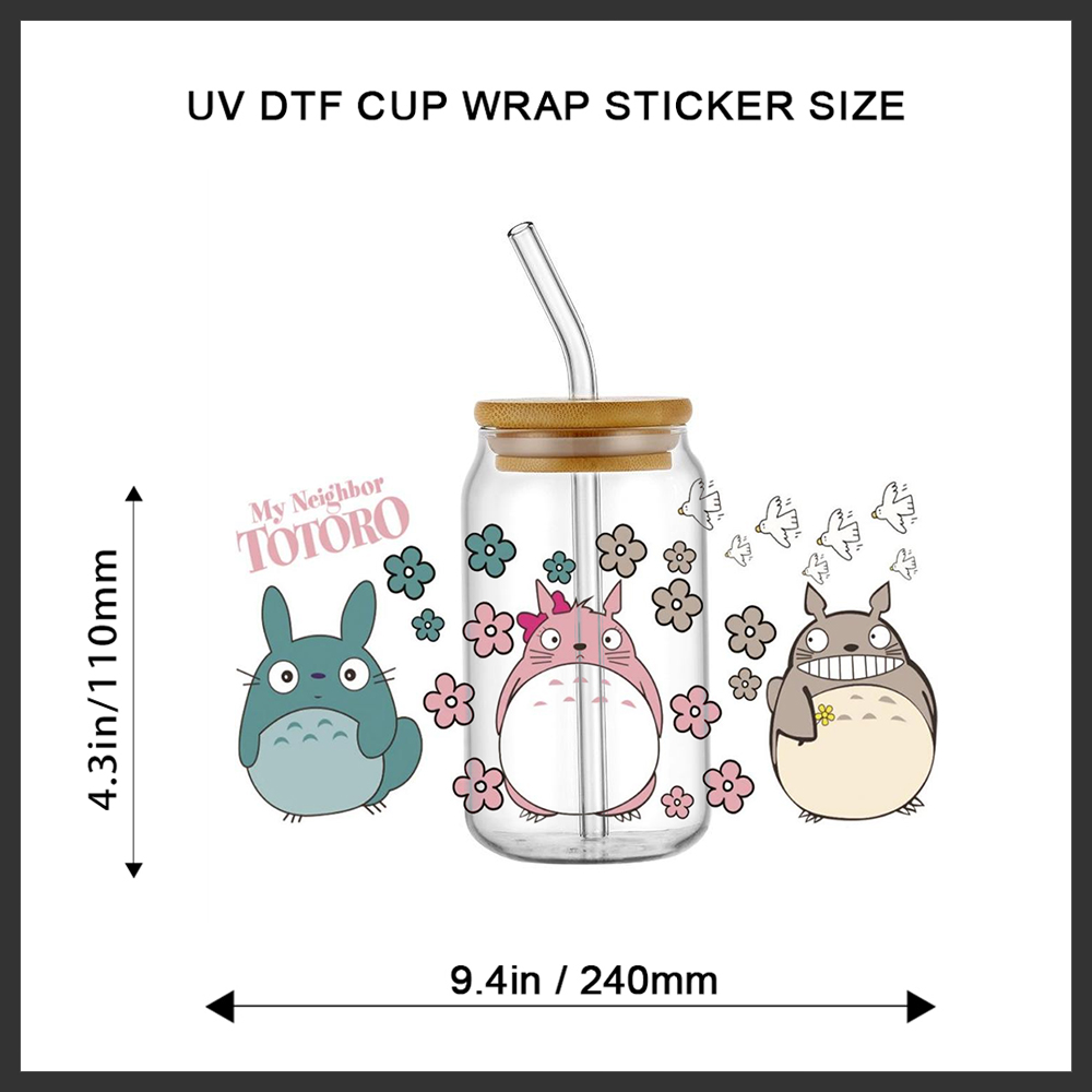 Stiker Transfer Cangkir Karakt - Home Decor Sticker ulasan dan harga