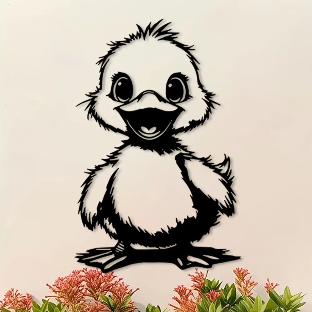 Seni Dinding Logam Cetak Datar - Home Decor Duck ulasan dan harga