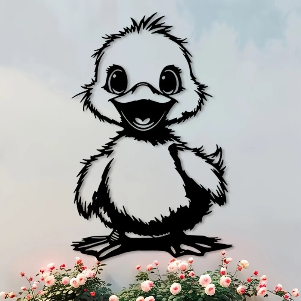 Seni Dinding Logam Cetak Datar - Home Decor Duck ulasan dan harga