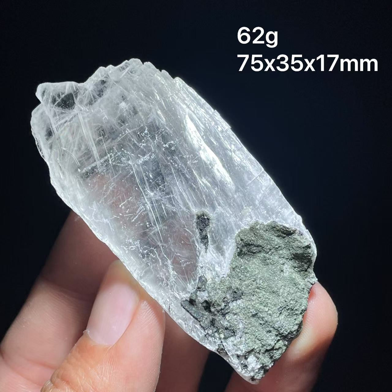 Spesimen mineral selenit kunin - Home Decor Zambia ulasan dan harga