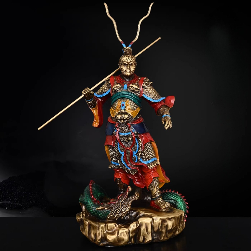 Patung Monyet Kuningan Buddha  - Home Decor Statue ulasan dan harga