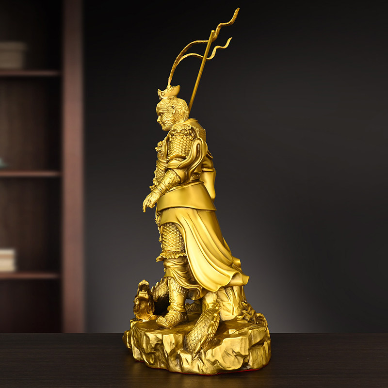 Patung Monyet Kuningan Buddha  - Home Decor Statue ulasan dan harga
