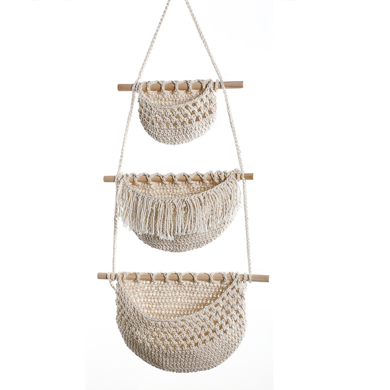 Rak Penyimpanan 3 Tingkat dari - Woven Wall Basket ulasan dan harga