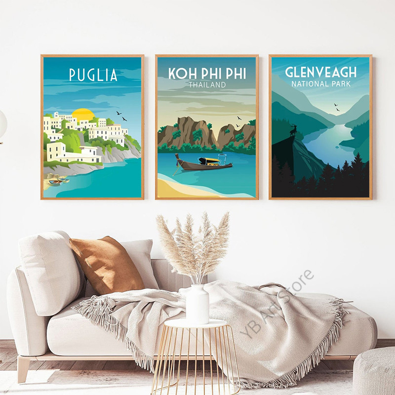 Monaco Mauritius Dubai Poster  - Home Decor Dubai ulasan dan harga