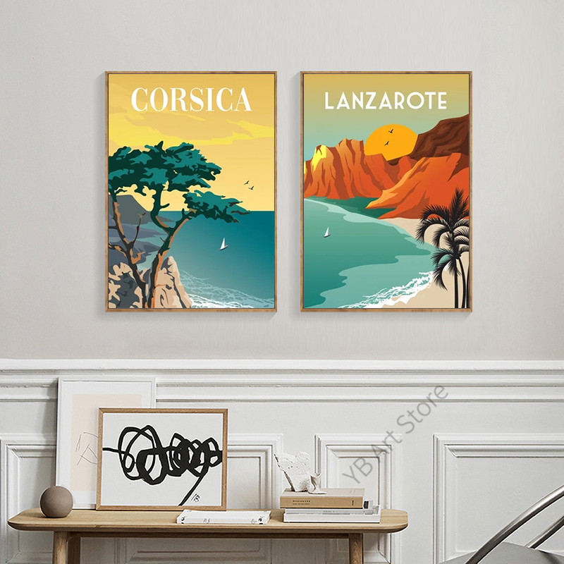 Monaco Mauritius Dubai Poster  - Home Decor Dubai ulasan dan harga