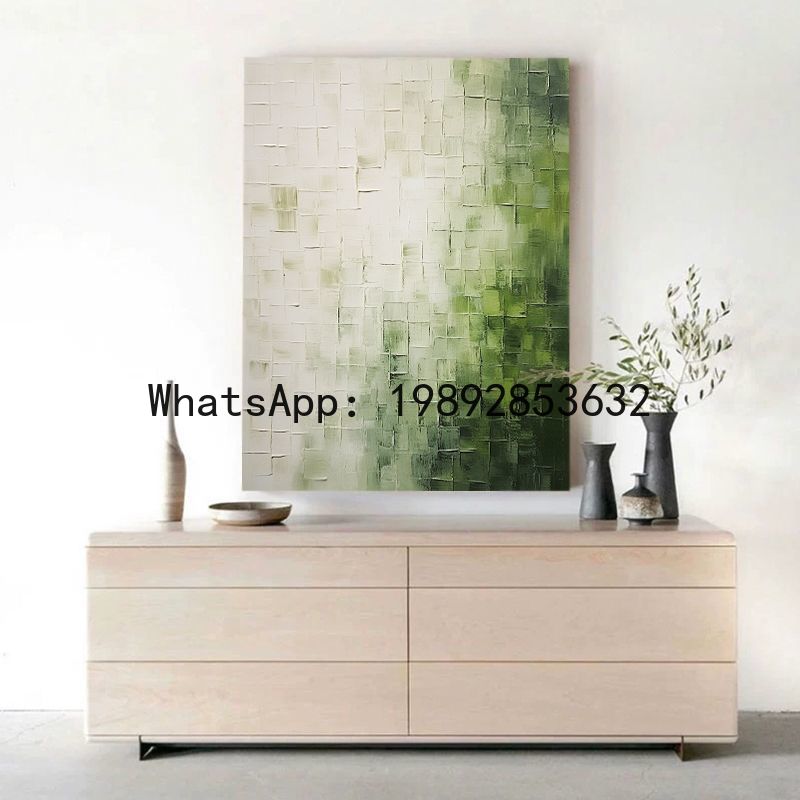 Lukisan Minyak Lukis Tangan GH - Abstract Oil Painting ulasan dan harga