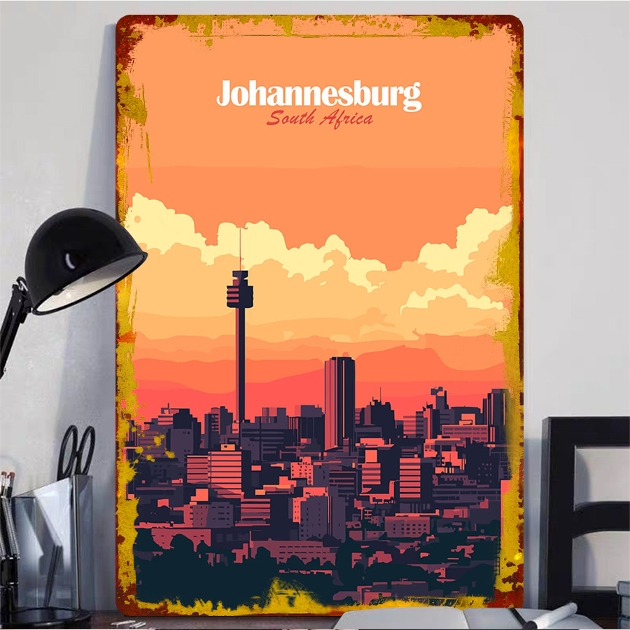 Seni Dinding Logam Pemandangan - Home Decor Johannesburg ulasan dan harga