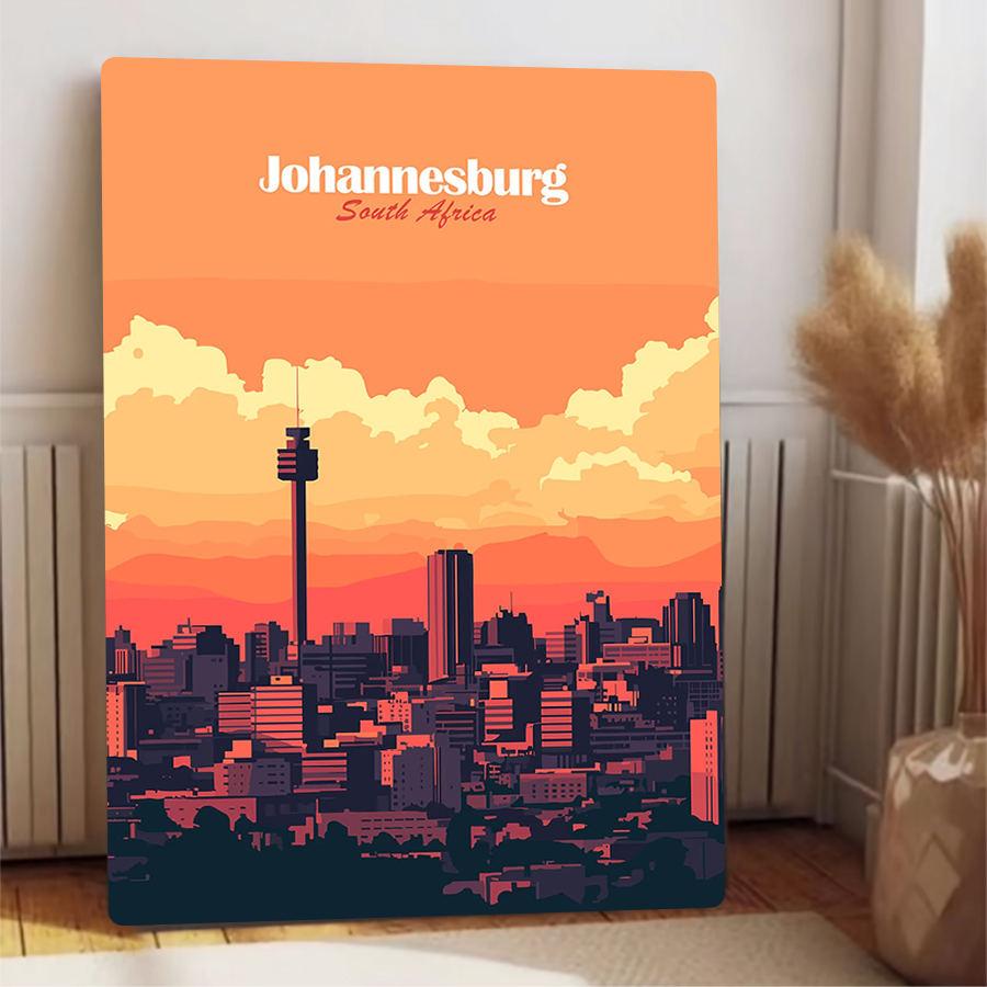 Seni Dinding Logam Pemandangan - Home Decor Johannesburg ulasan dan harga