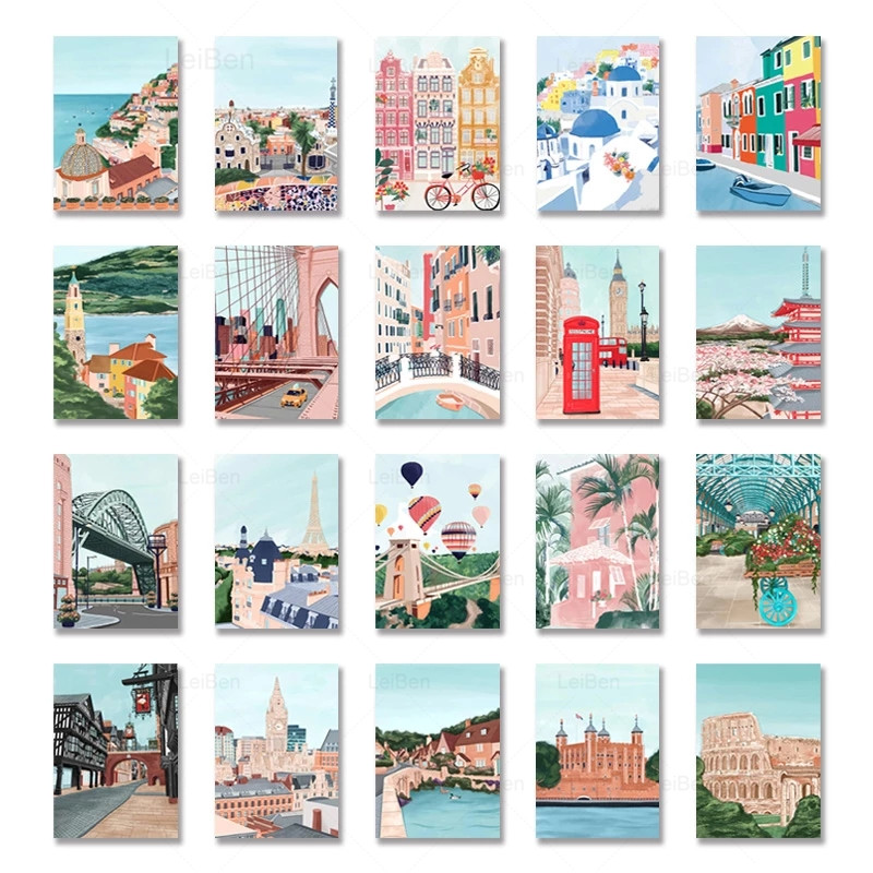 Poster Perjalanan Pemandangan  - Home Decor Dubai ulasan dan harga