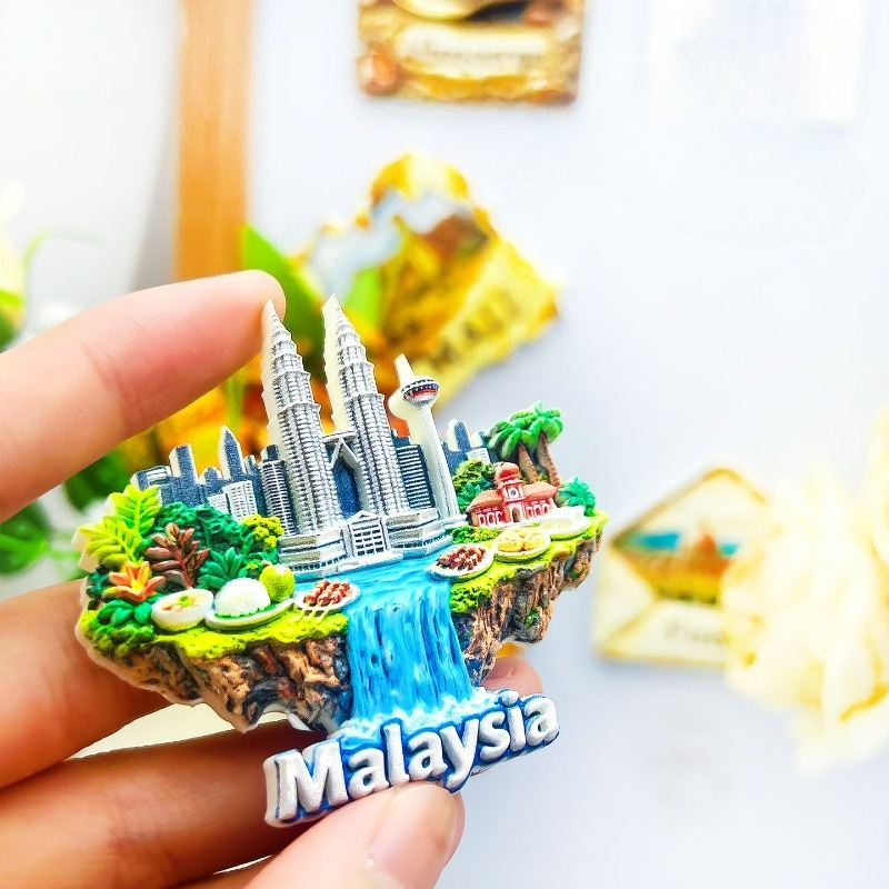 Magnet Kulkas Kuala Lumpur - M - Home Decor Malaysia ulasan dan harga
