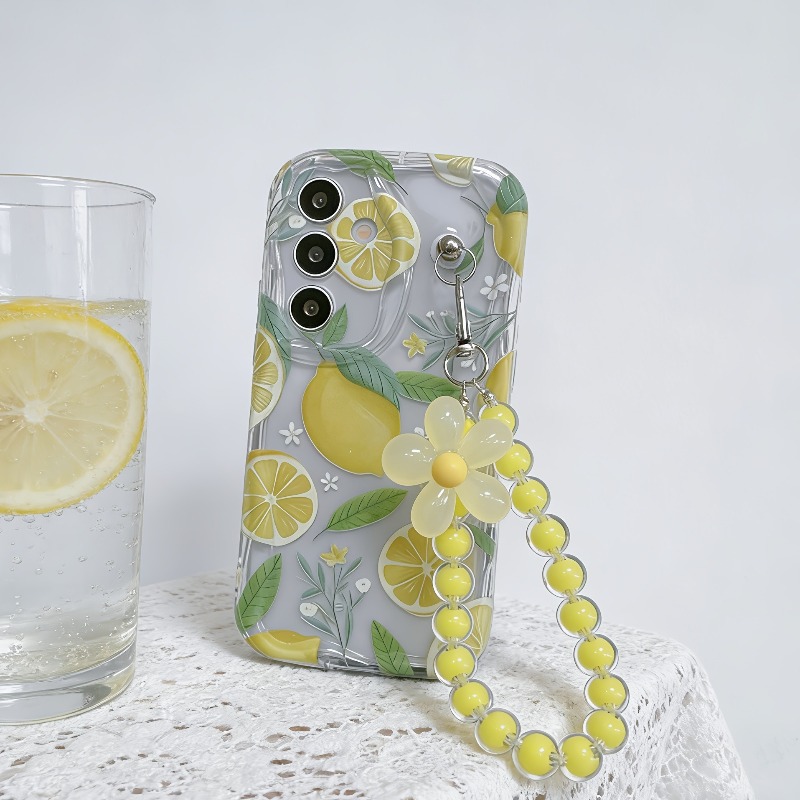 Casing Ponsel Tali Gantungan B - Home Decor Yellow ulasan dan harga