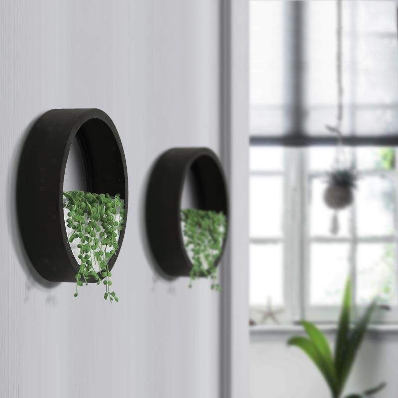 Kreatif Dinding Vas Logam Besi - Woven Wall Basket ulasan dan harga