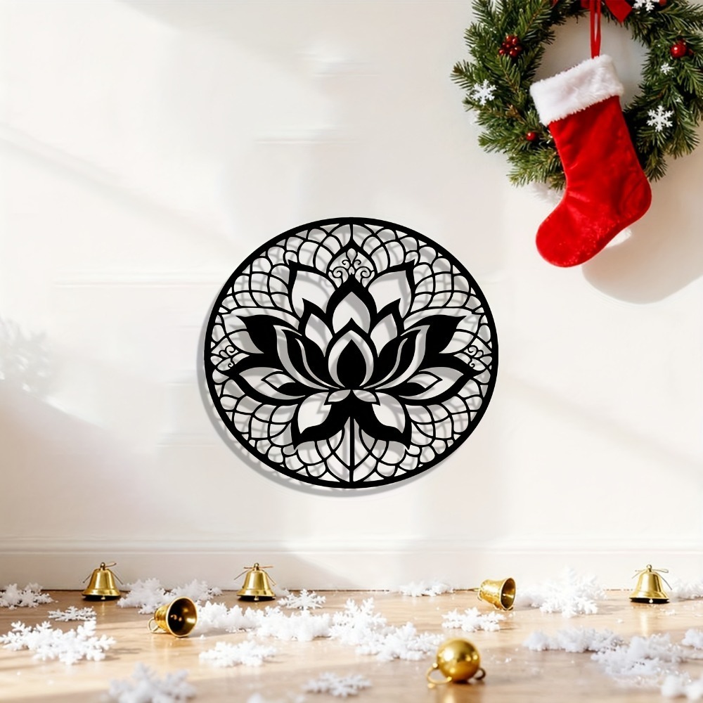 Lumiho Seni Dinding Logam Bung - Home Decor Wall Panels ulasan dan harga