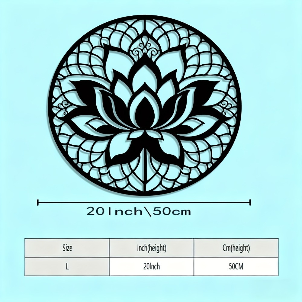 Lumiho Seni Dinding Logam Bung - Home Decor Wall Panels ulasan dan harga