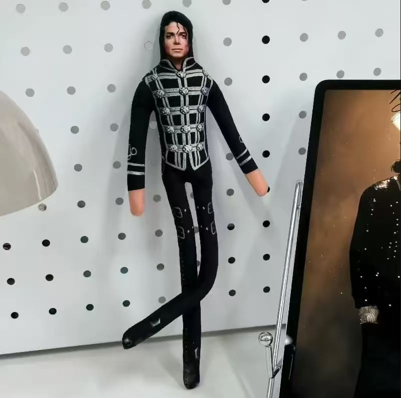 Boneka Plush Michael Jackson d - Home Decor Niche ulasan dan harga