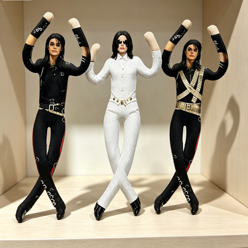 Boneka Plush Michael Jackson d - Home Decor Niche ulasan dan harga