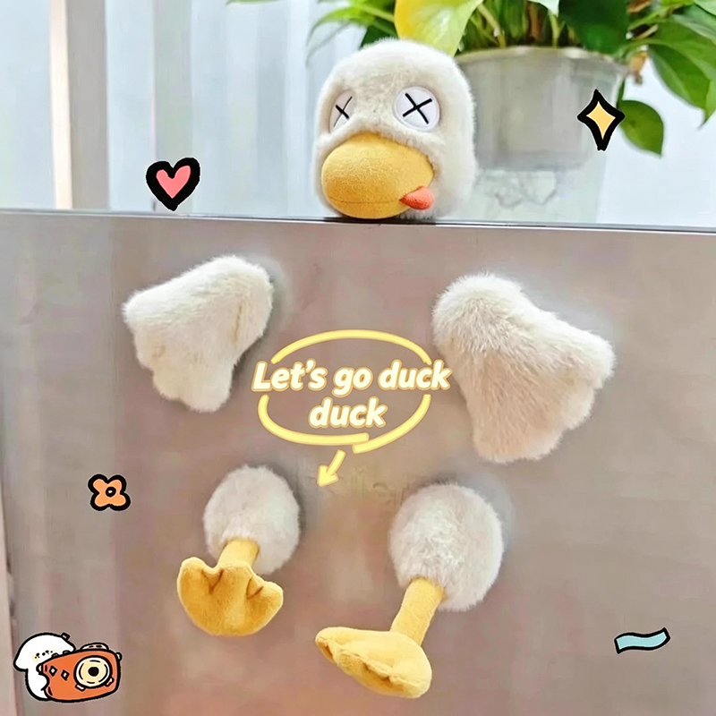 Mainan Bebek Lucu Magnetik yan - Home Decor Duck ulasan dan harga