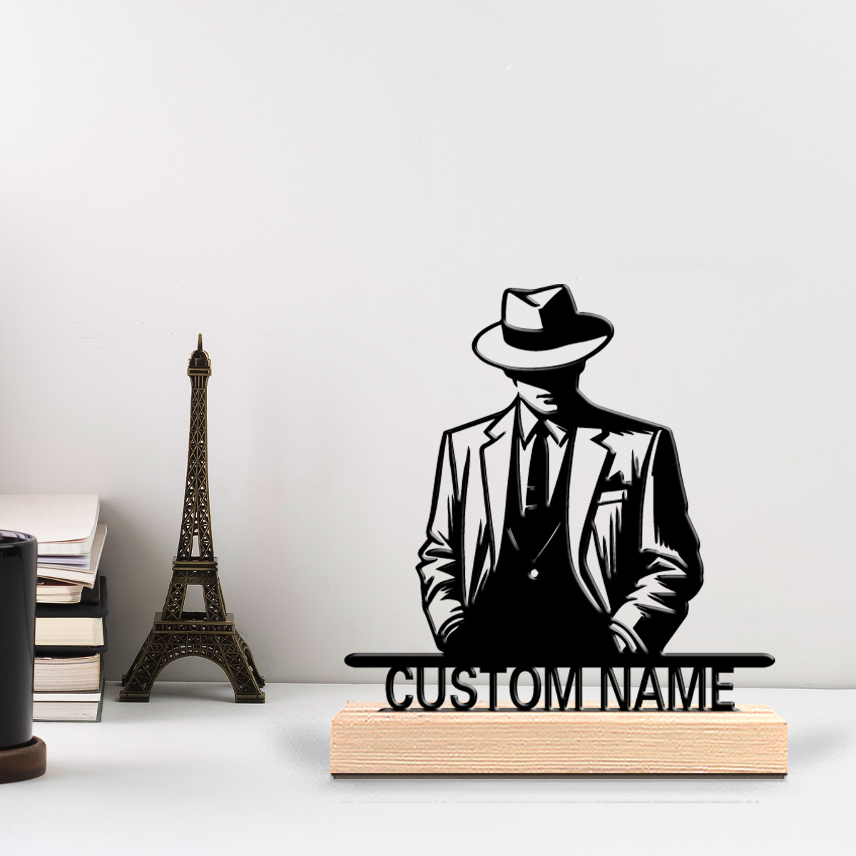 1pc Patung Logam Huruf Kustom  - Home Decor Statue ulasan dan harga
