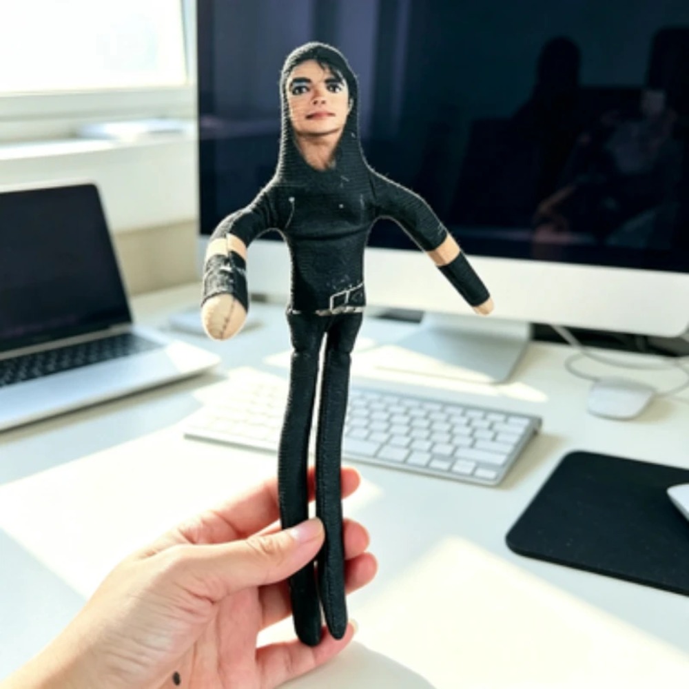Michael Jackson Boneka Plush d - Home Decor Statue ulasan dan harga
