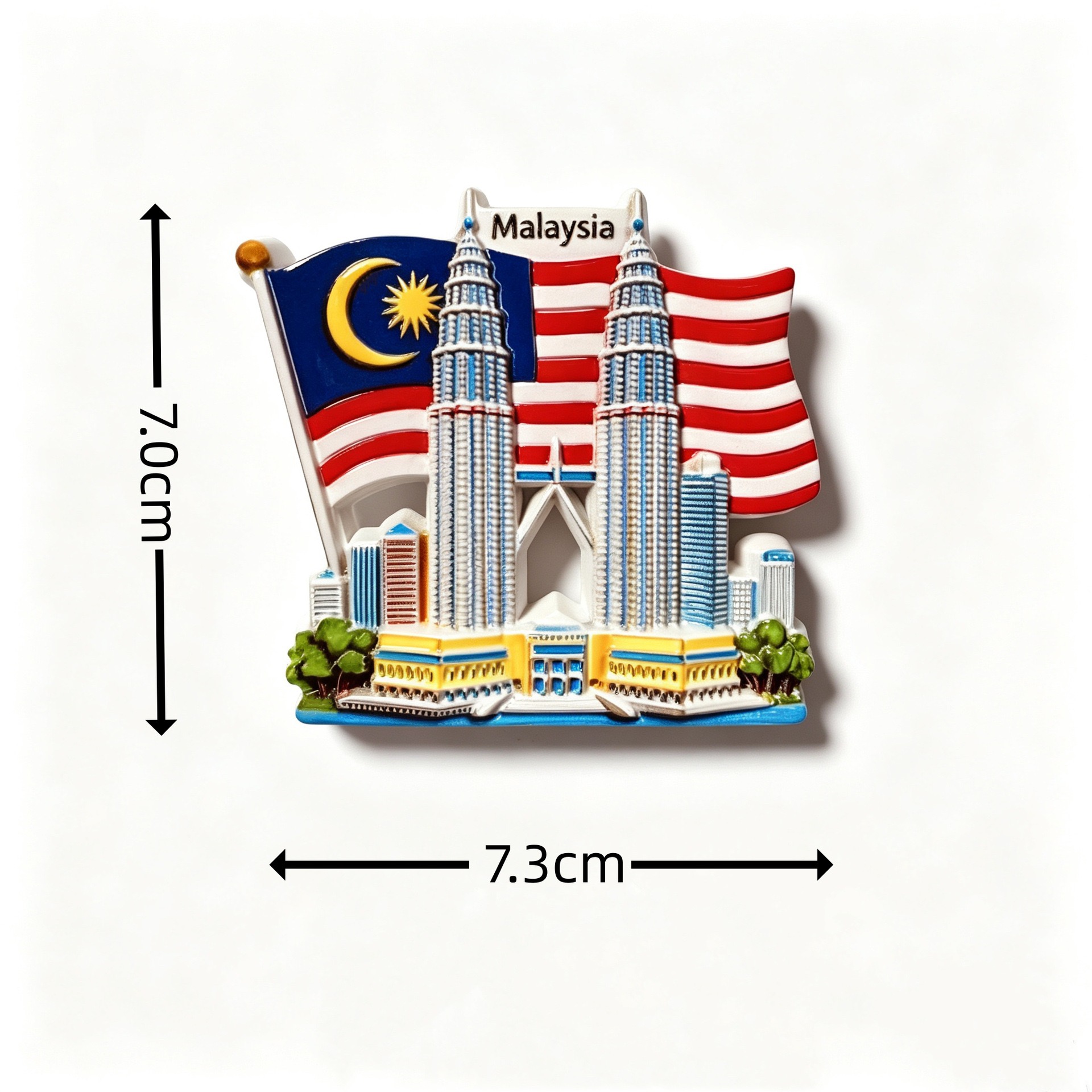 Suvenir Turis Malaysia Magnet  - Home Decor Malaysia ulasan dan harga