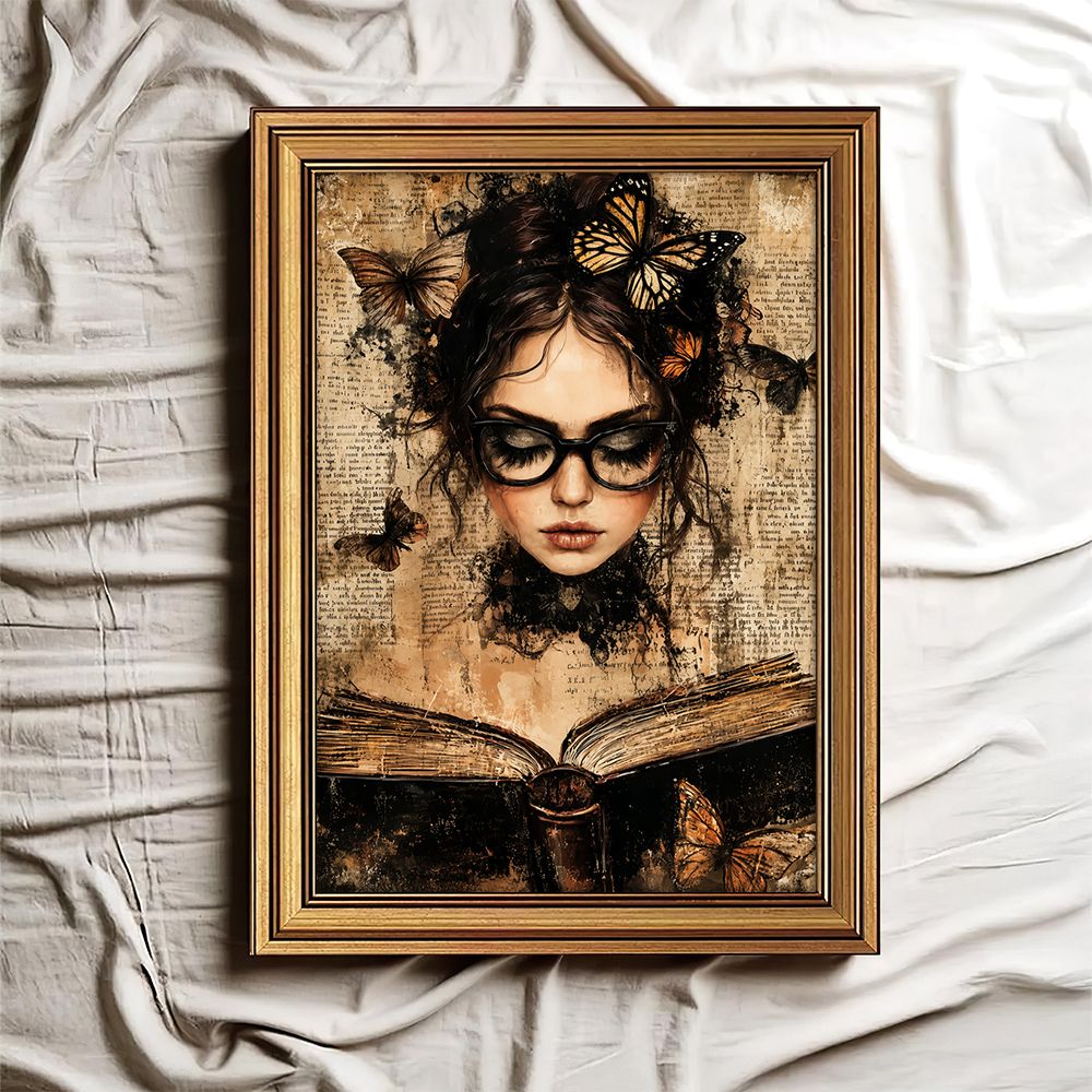 Dekorasi Dinding Retro Dark Ac - Abstract Oil Painting ulasan dan harga