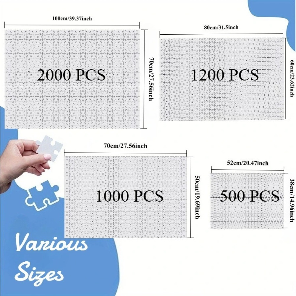 500/1000/1200/2000PCS Puzzle u - Home Decor Dubai ulasan dan harga