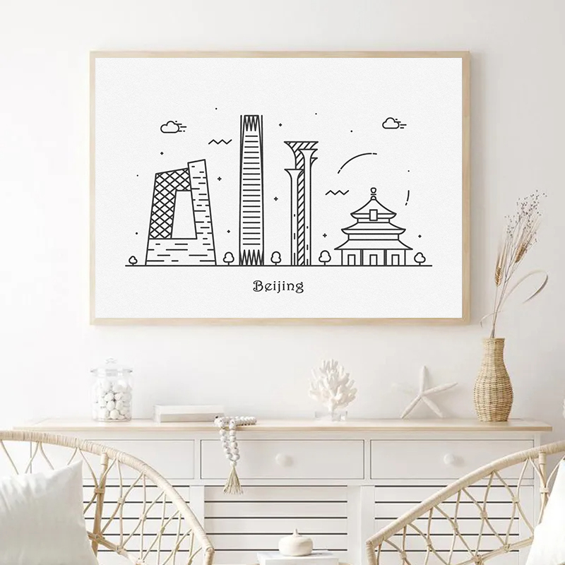 City Line Beijing Paris New Or - Home Decor Dubai ulasan dan harga