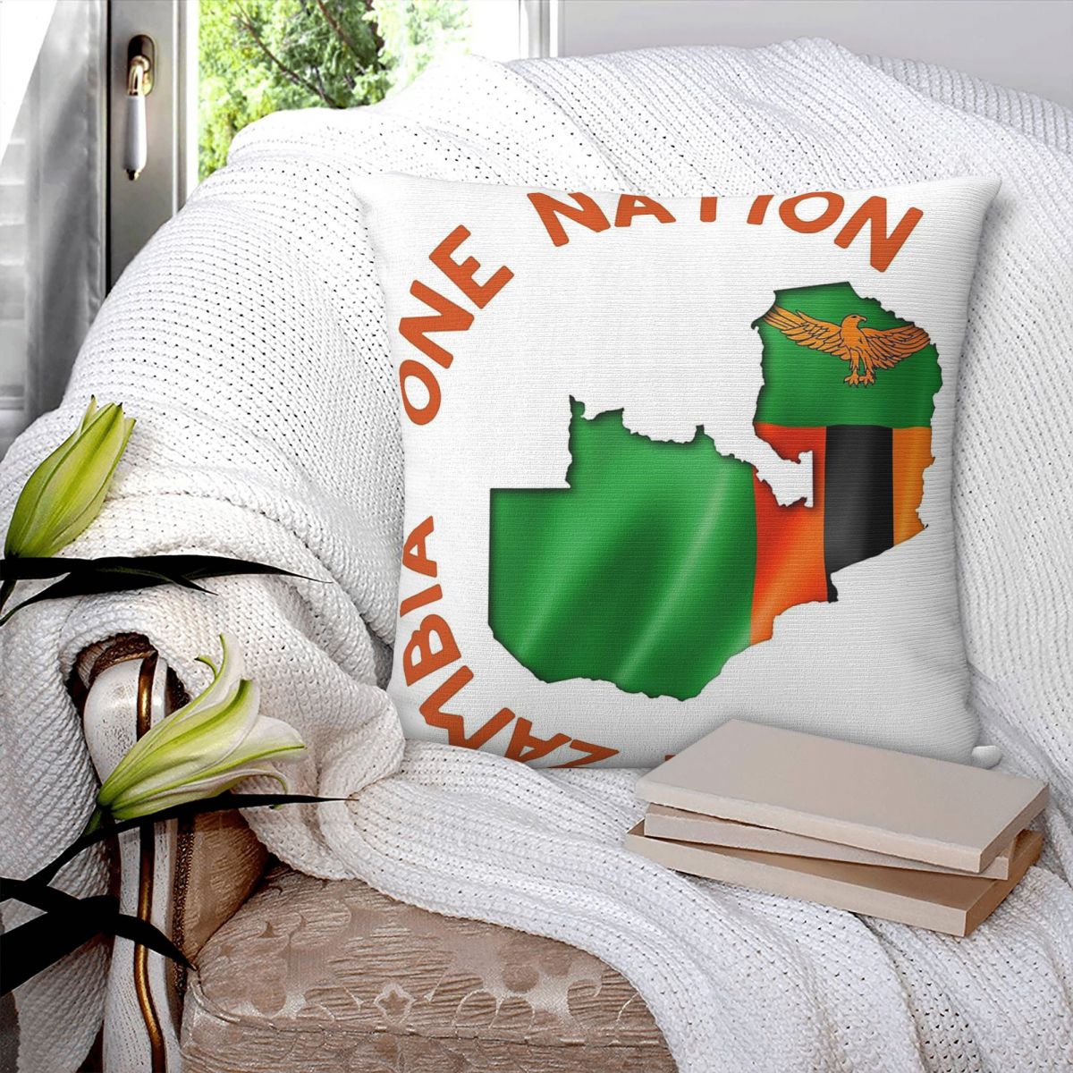 One Zambia One Nation Sarung B - Home Decor Zambia ulasan dan harga