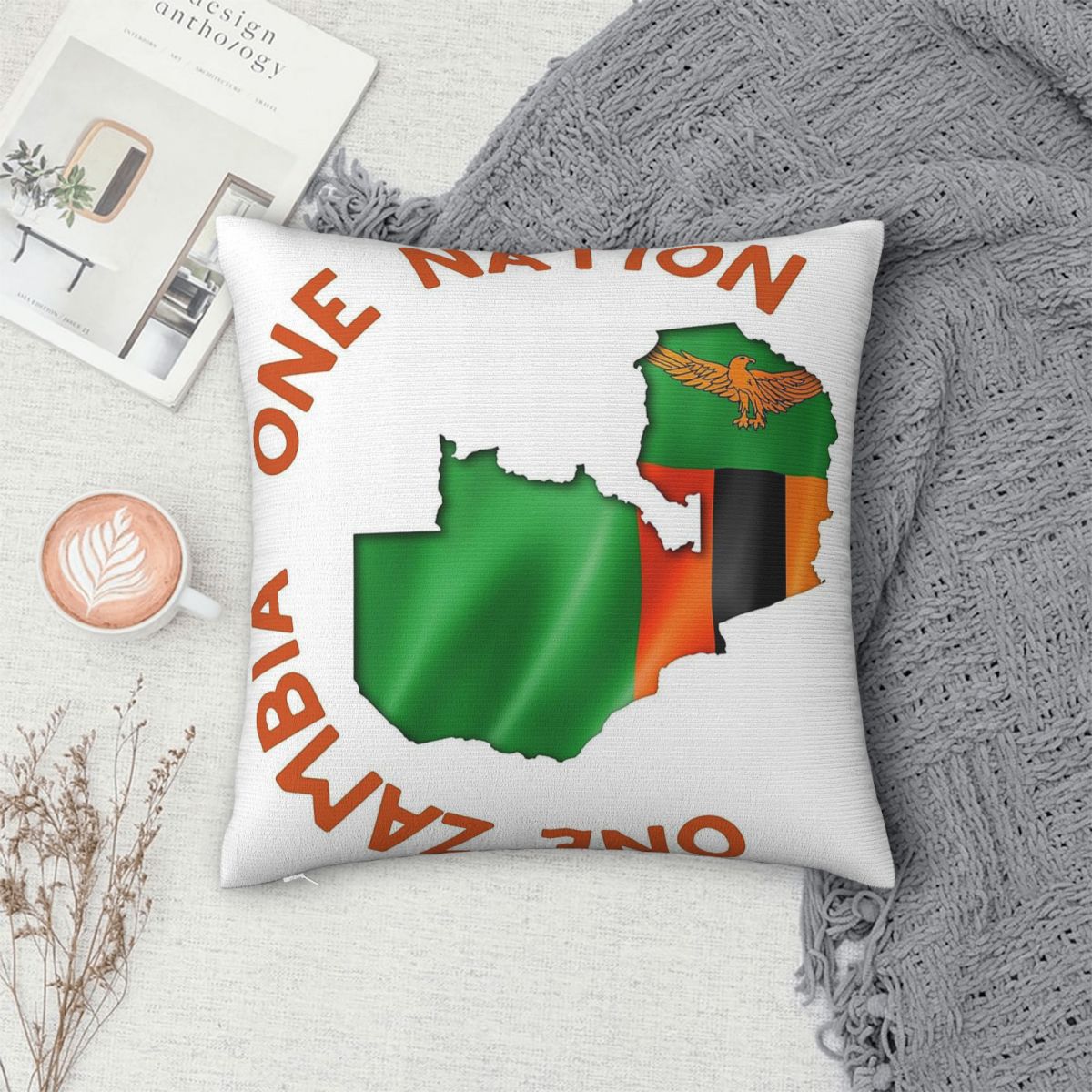 One Zambia One Nation Sarung B - Home Decor Zambia ulasan dan harga