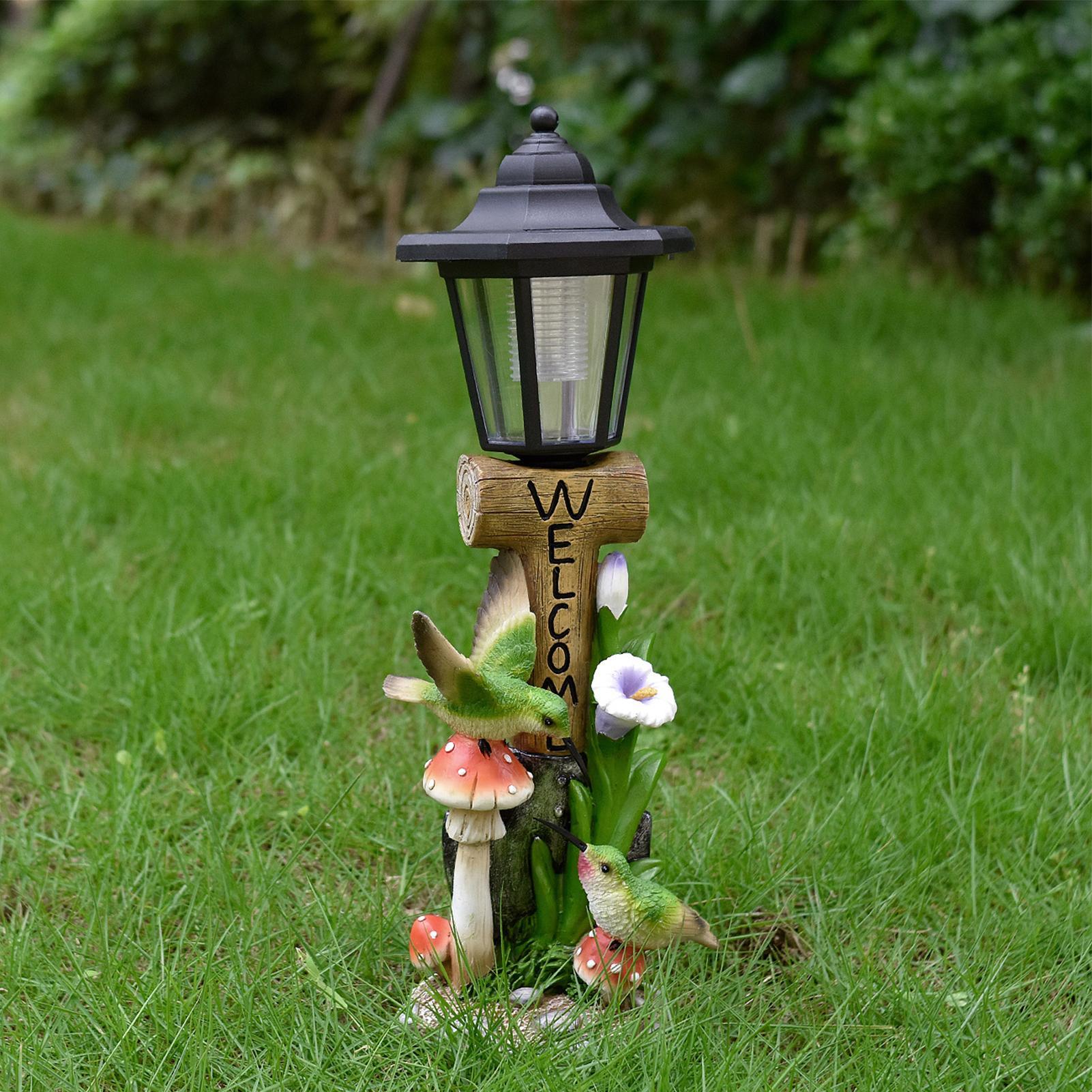 Lampu Taman Tenaga Surya Patun - Home Decor Statue ulasan dan harga