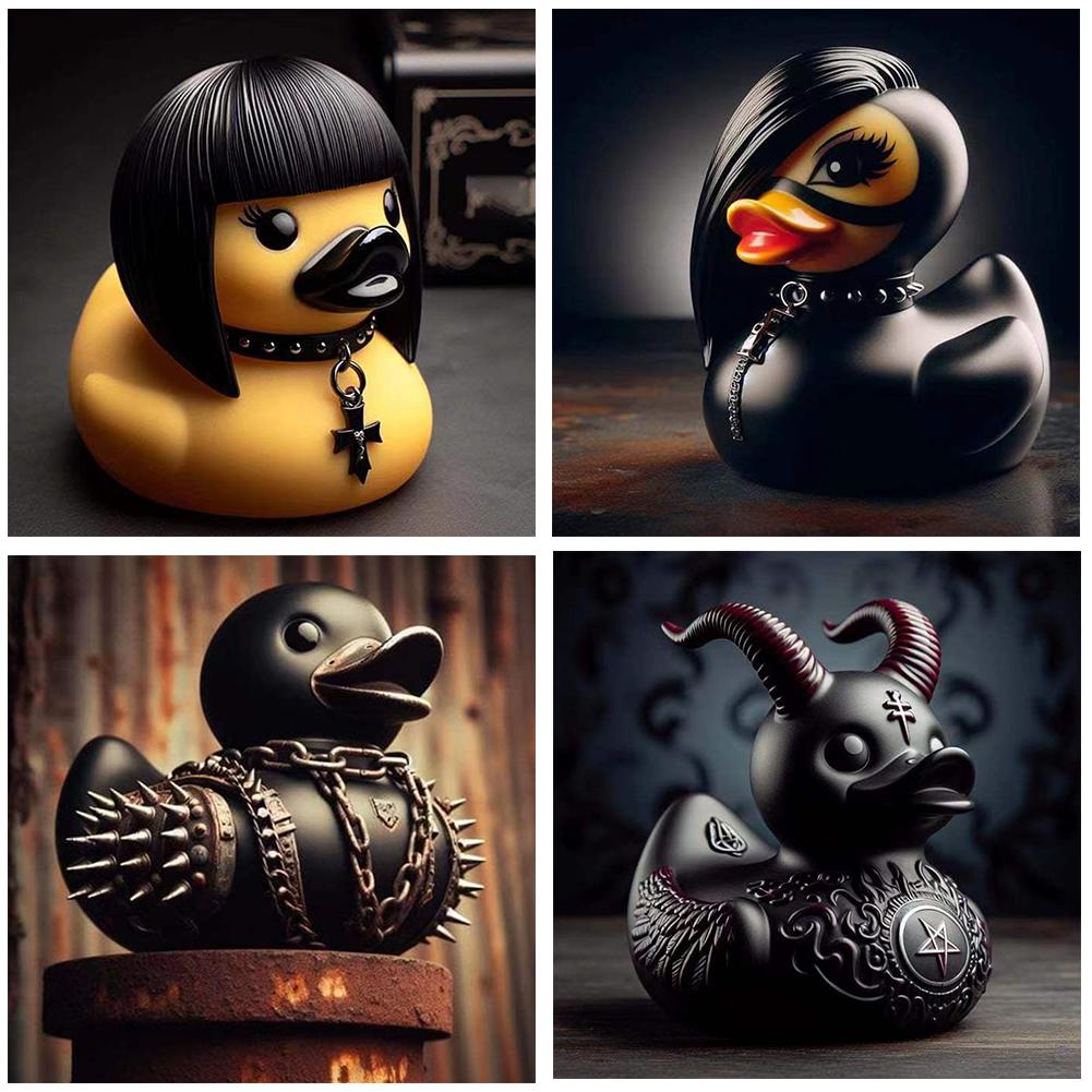 Patung bebek betina mati bebek - Home Decor Duck ulasan dan harga