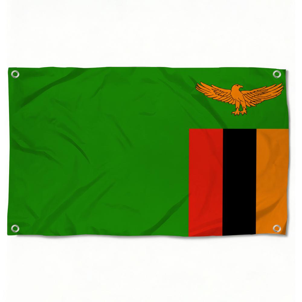 Bendera Zambia Kustom untuk Hi - Home Decor Zambia ulasan dan harga