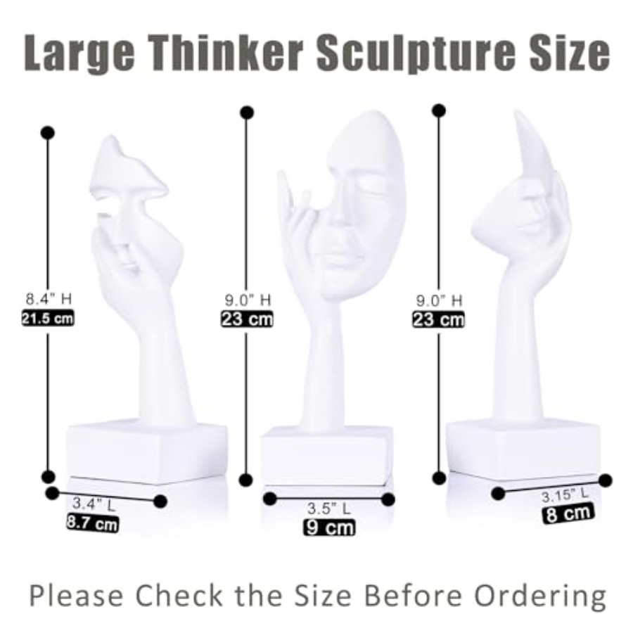 Set Patung Besar Thinker - Fig - Home Decor Statue ulasan dan harga