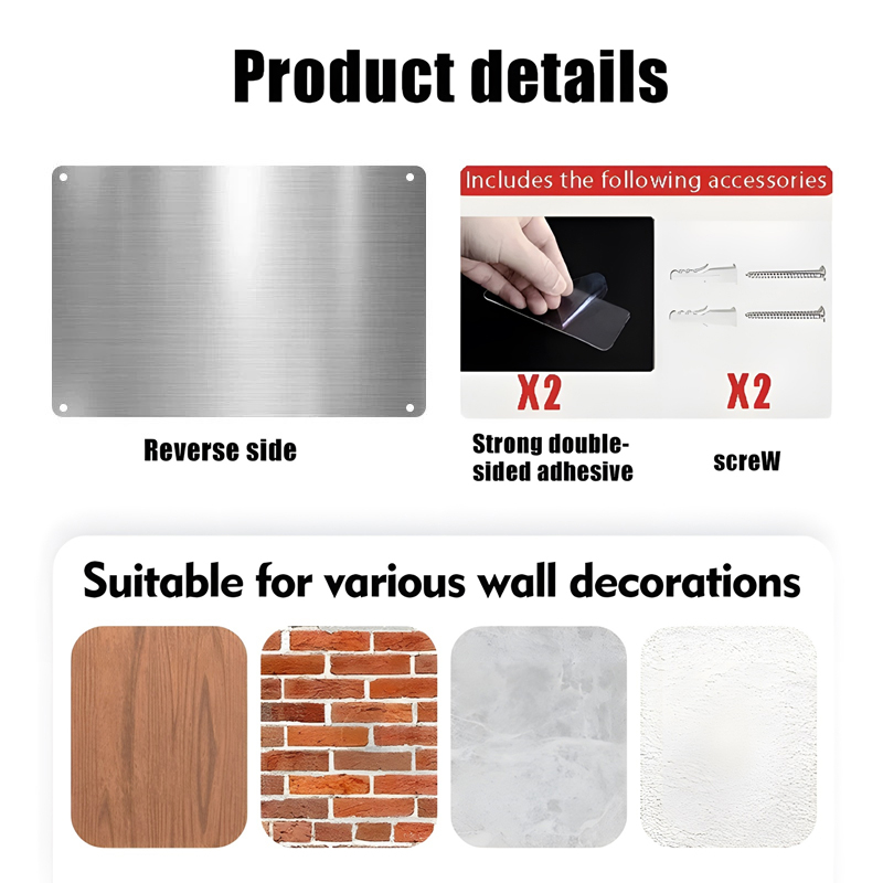 Seni Dinding Aluminium Bertema - Home Decor Malaysia ulasan dan harga