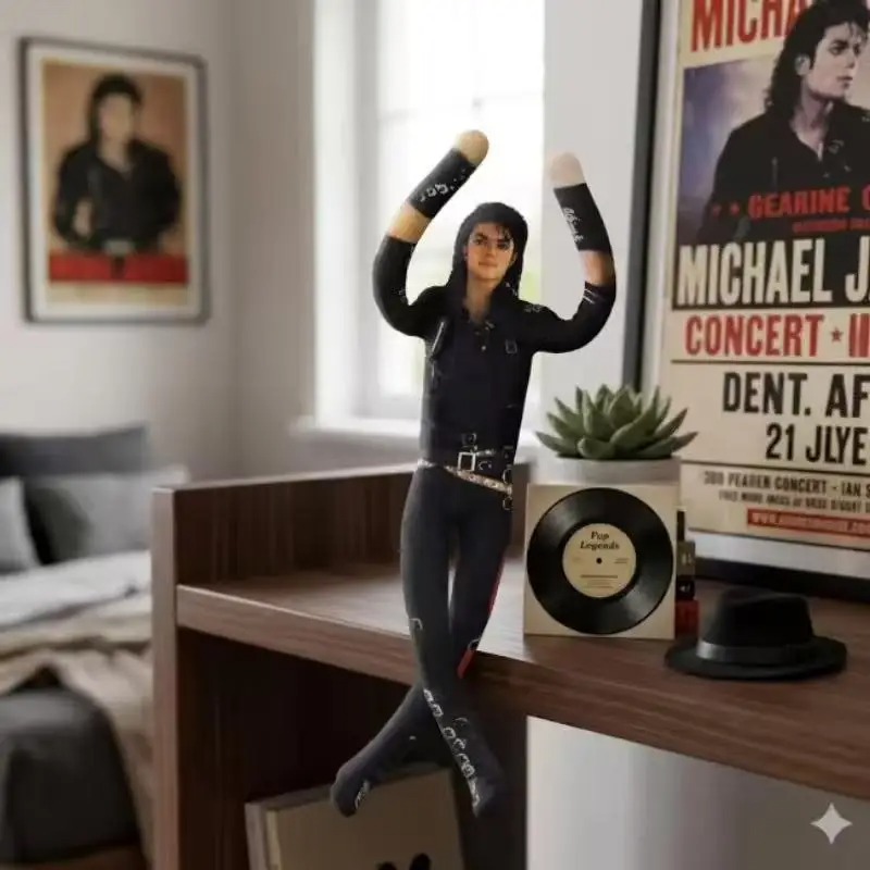 Boneka Plush Michael Jackson G - Home Decor Niche ulasan dan harga