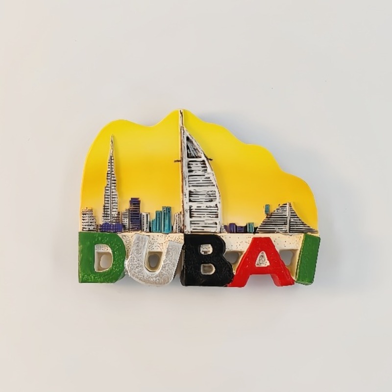 Magnet Kulkas Dubai, Suvenir P - Home Decor Dubai ulasan dan harga