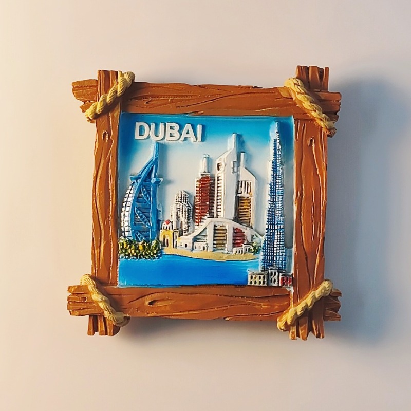 Magnet Kulkas Dubai, Suvenir P - Home Decor Dubai ulasan dan harga